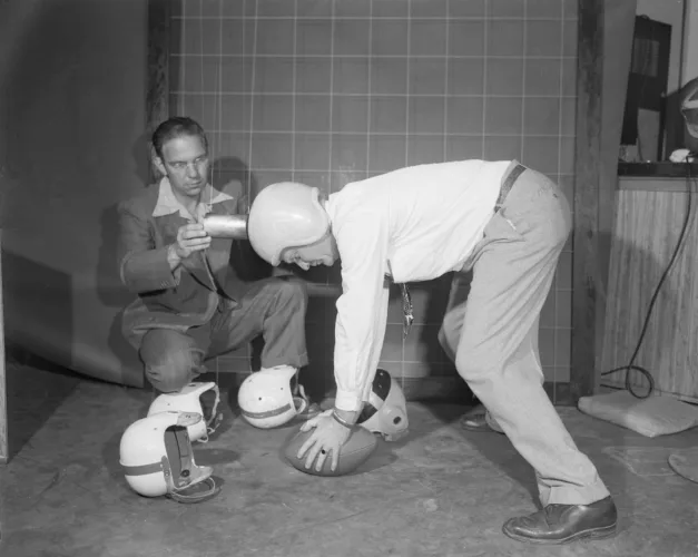 Photo of the Day: Testing impact on the head